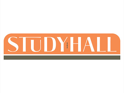 Study Hall Logo chicago logo design retail