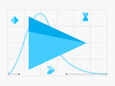 Motion graphic graphic bezier curve grid keyframe line minimal motion graphic