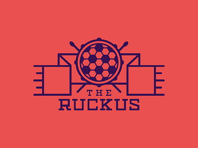 The Ruckus Concept - 1/2 ball banner black bear drum drumstick match kerosine orlando orlando city ribbon scarf soccer stick