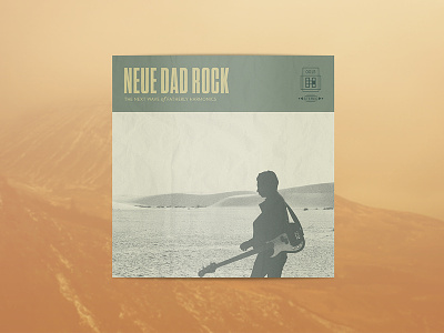 Neue Dad Rock album artwork chronicle dad rock designersmx gotham narrow mix music numbers deuce playlist rock tungsten