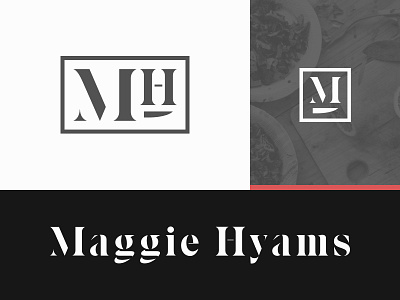 Maggie Hyams - Brand Identity board brand chef cook eksell display icon identity knife logo stencil table wordmark