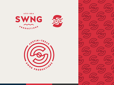 SWNG Branding Concept (2/3) arc brand circle halis rounded identity logo monoweight sans serif swing wave