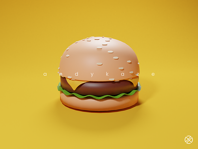 3D Design - Burger 3d 3d art animation app blender burger c4d cinema 4d culinary food graphic design illustration metaverse nft render ui