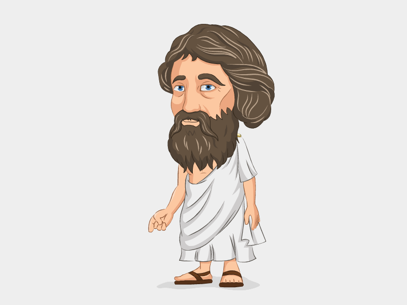 Pythagoras animation illustration pythagoras