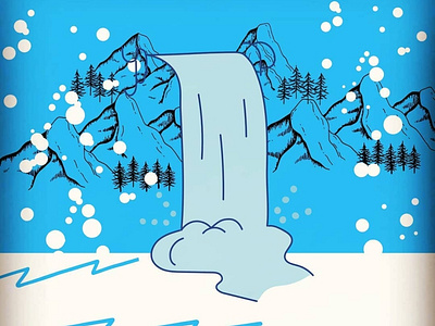 Good Snowey Regions design illustration