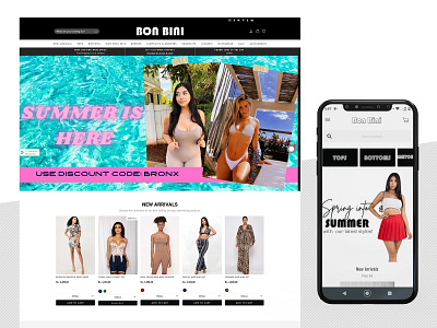 BON BINI - Ecommerce Website & Mobile App