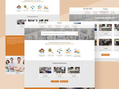 Peerless - Corporate Website (UI/UX) corporate webdesign design mockup peerless webdesign