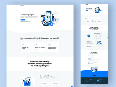 Centi - Payment Website (UI/UX)