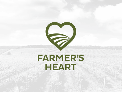 Farmer's Heart Identity advertising branding design farm food heart identity ignite logo nongshim noodles vector