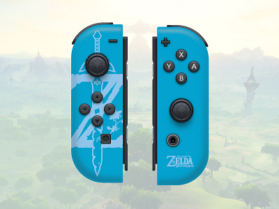 Vector Breath of The Wild Joy-Cons