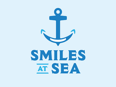 Smiles at Sea brand branding dental dentist design identity logo sea smiles