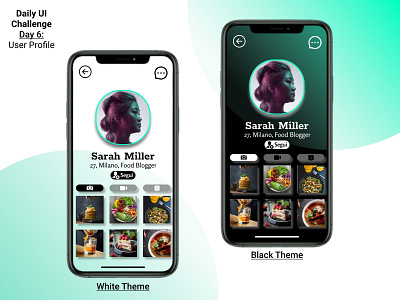 Daily UI - 006: User Profile app design figma graphic design ui ui design