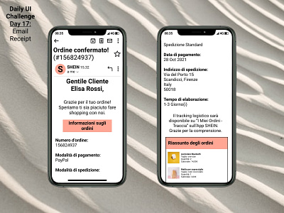 Daily UI - 017: Email Receipt app design figma graphic design illustration ui ui design