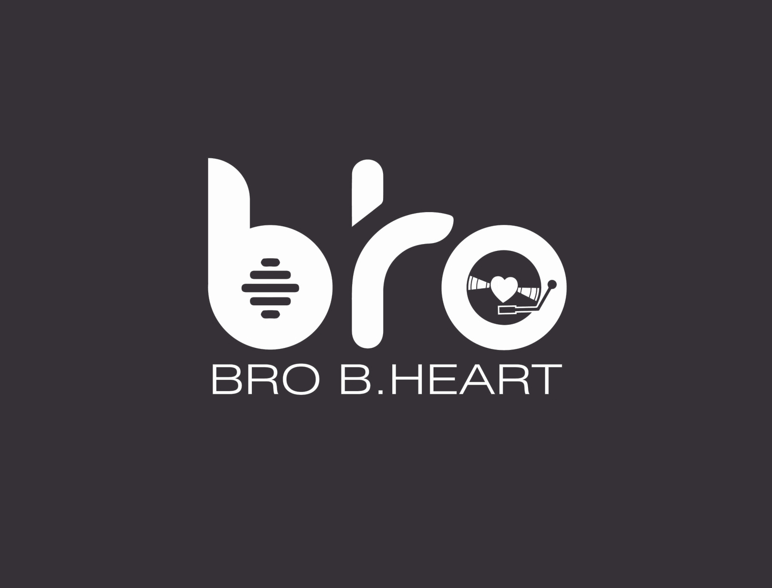 Music Logo Design - Bro B.Heart by Sicnarf Designs on Dribbble
