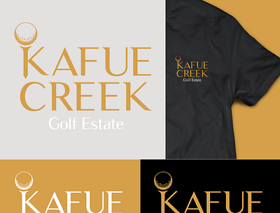 Kafue Creek Golf Estate. Branding and Identity branding design logo typography