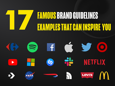 17 famous Brand Guidelines Examples brand brand book brand guide brand guidelines brand kit brand manual brand style brand style guide branding free brand guidelines
