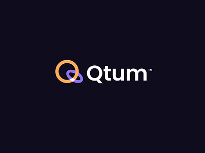 Qtum - cryptocurrency branding crypto logo cryptocurrency fintech fintech logo logo logo design q q letter q logo startup tech tech company tech logo technology transparency