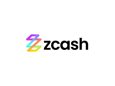 zcach - Token blockchain branding coin crypt logo crypto crypto logo cryptocurrency currency fintech gradient icon letter z logo design network tech logo token z