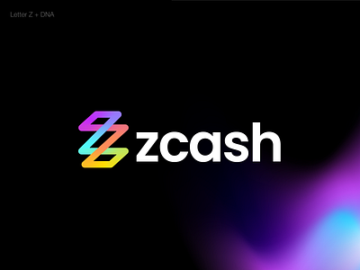 zcash blockchain brand identity branding corporate design crypto logo cryptocurrency fintech gradient logo design logo designer modern tech logo token top logo designer trend