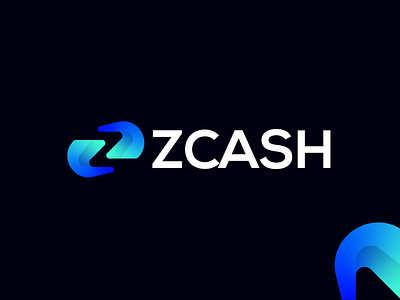 zcash - Logo design abstract logo branding crypto logo cryptocurrency design fintech freelance logo designer gradient logo logo design logo design agency logo designer minimal logo modern tech logo