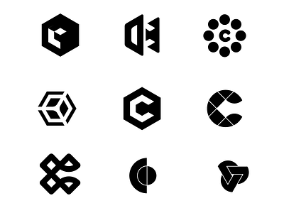 Cohesity Draft Shape Logo exploration by CreativeSoup on Dribbble