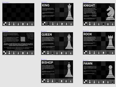 CHESS app black and white chess concept design illustration minimal nav ux web