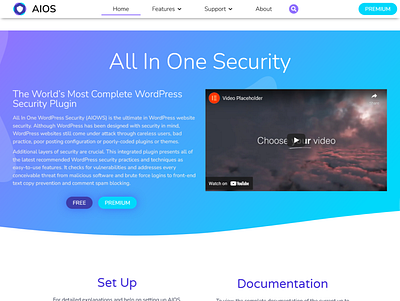 AIOS design elementor ui ux wordpress