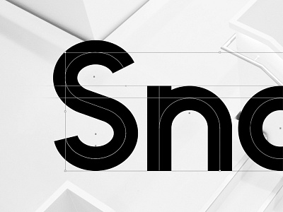 Snark Typo Logo black logo typo typography