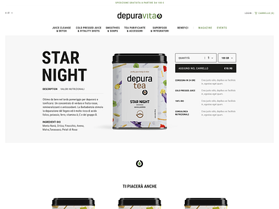 Product  Page - Depuravita