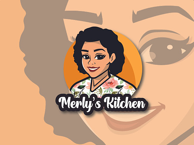 merly's kitchen branding graphic design logo motion graphics