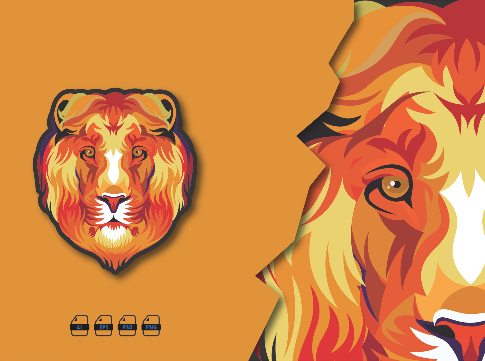 lion mark by Aziz Design on Dribbble