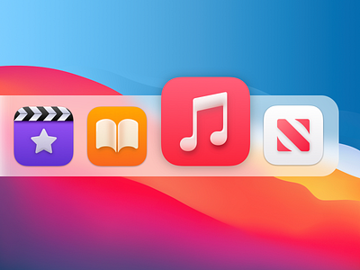 Mac OS Neumorphic Icons app branding ui
