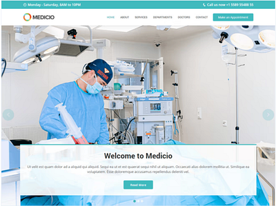 Clinic website website