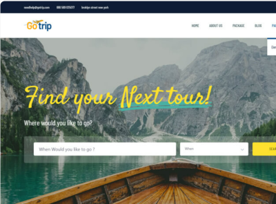 Tourist website