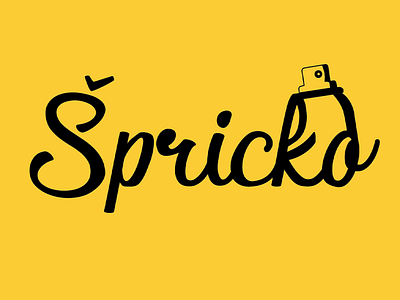 Logo parfume - Špricko graphic design logo