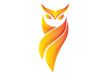 Owl ilustration design graphic design illustration logo