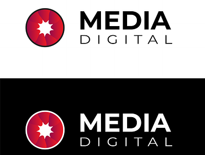 Logo - media digital design logo logo design logo marketing marketing