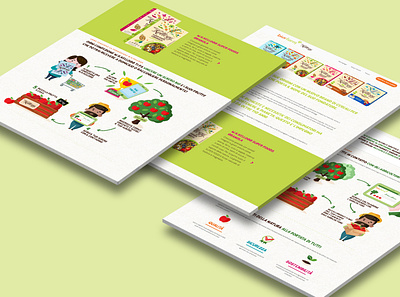 Kellogg design food graphics illustration illustrations ui user interface design ux website website design