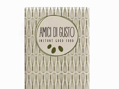 Amici di Gusto branding food logo design packaging