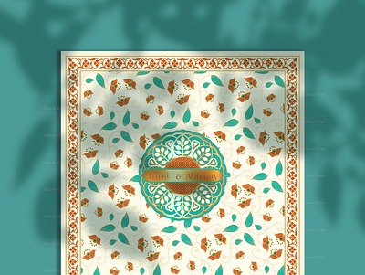 Vector Illustration on traditional Madhubani Leaf branding design graphic design illustration vector