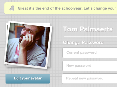 Student Intranet Profile Settings