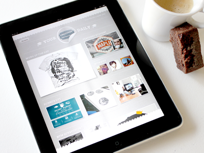 Laye.rs iPad App coffee ipad iphone layers magazine newspaper objective sdk