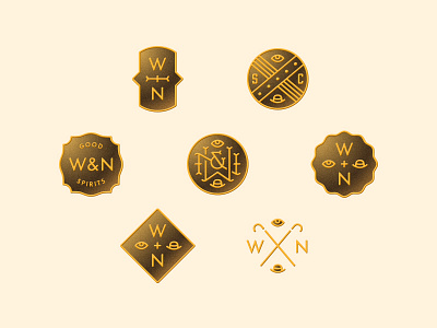 Wink & Nod family of badges