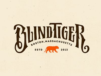 Blind Tiger logo concept