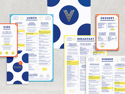 Viand Diner & Bar menus
