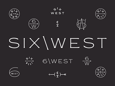 Six\West logo and marks