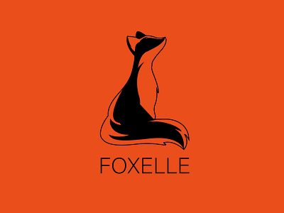 Fox Minimalist Logo Illustration