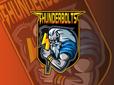 Thunderbolts Cricket Team Logo