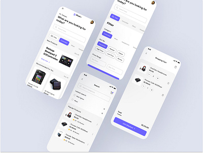 App for DJs app design ui ux