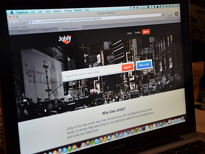 Jobly-Landing page